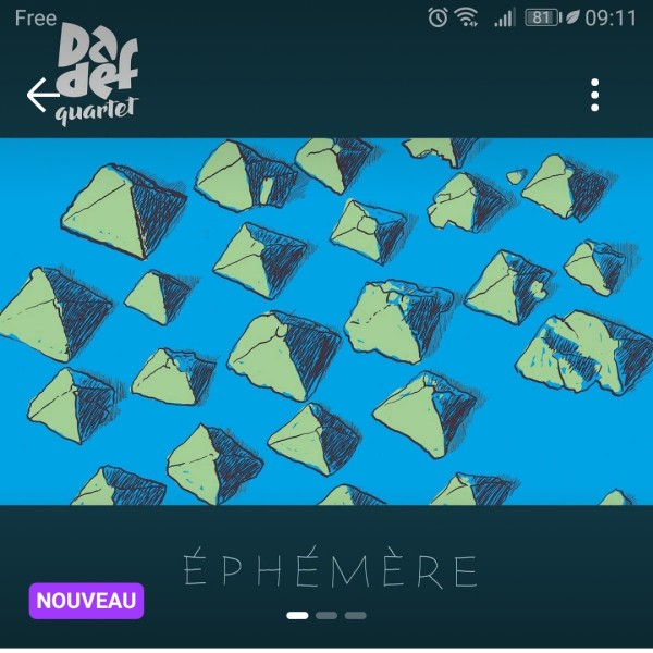 Dadef Quartet - Ephémère